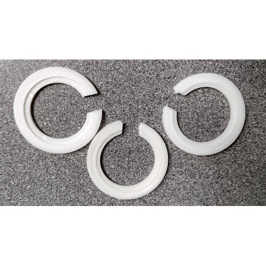 Set of Three (3) Lampshade Reducer Ring ( Adaptor ) 40mm - 28mm 